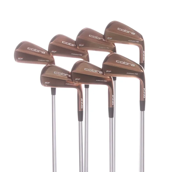 Cobra RF Forged MB Graphite Mens Right Hand Irons 4-PW Stiff – KBS Tour C-Taper 120 S