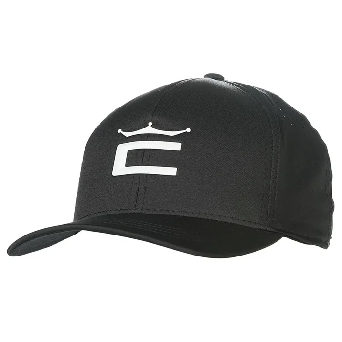 Cobra Tour Crown 110 Snapback Cap – Black/White