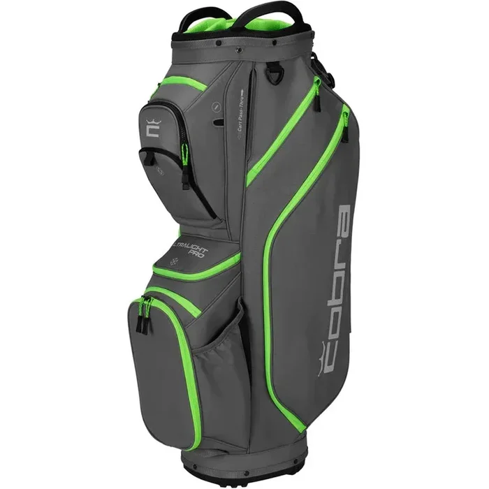 Cobra Ultralight Pro Cart Bag – Quiet Shade/Green Gecko
