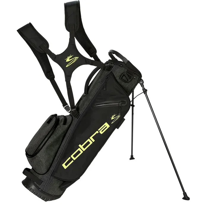 Cobra Ultralight Sunday Bag – Black/Turbo Yellow