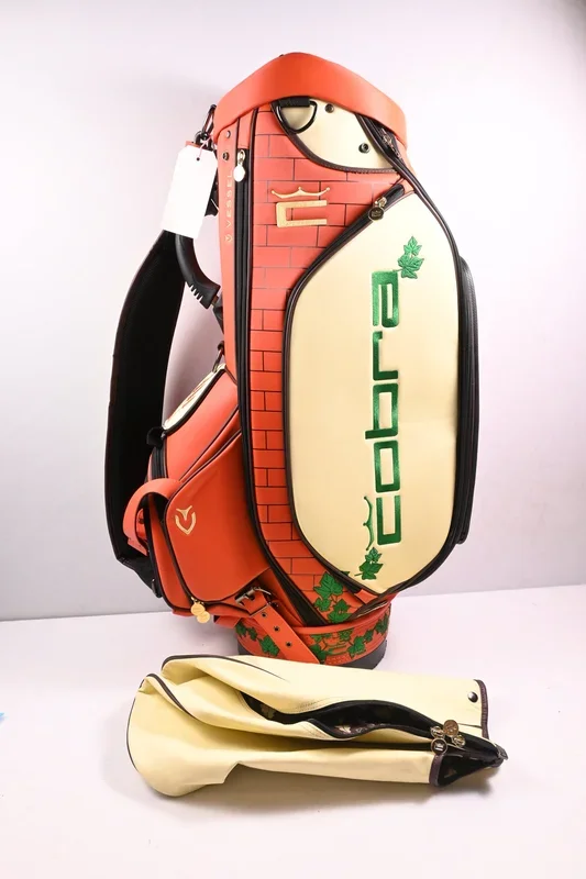 Cobra Vessel PGA 2023 Tour Bag / 6-Way Divider / Orange, Cream, Green