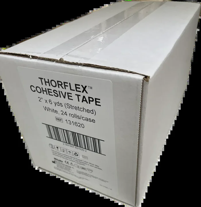 COHESIVE TAPE 2″ WHITE CASE