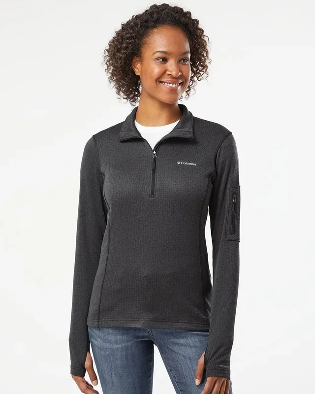 Columbia Women’s Park View? Grid Fleece Half-Zip