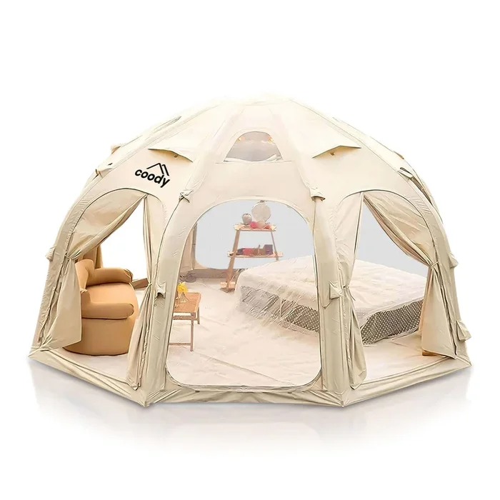 Coody Dome | RBM Outdoors Octopus – Inflatable tent for 2-4 person (Beige)