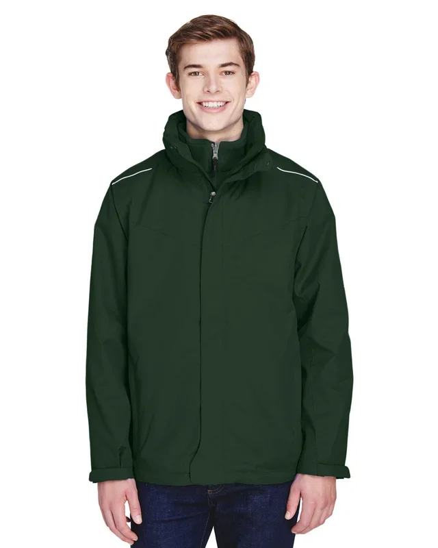 CORE365 Men’s Region 3-in-1 Jacket with Fleece Liner