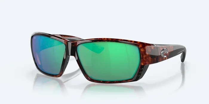 Costa Del Mar Tuna Alley Tortoise Green Mirror 580G
