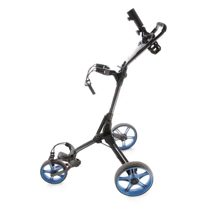 Cube Compact 3-Wheel Push Trolley – Black