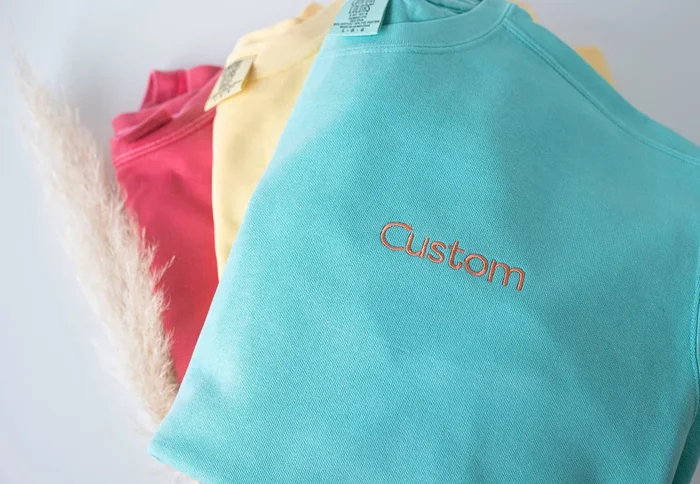 Custom Embroidered Sweatshirt, Embroidered Crewneck Sweatshirt, Personalized Sweatshirt, Custom Comfort Crewneck – Fanshubus.com