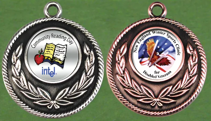 Custom Logo 2″ Full Color Golf Medals
