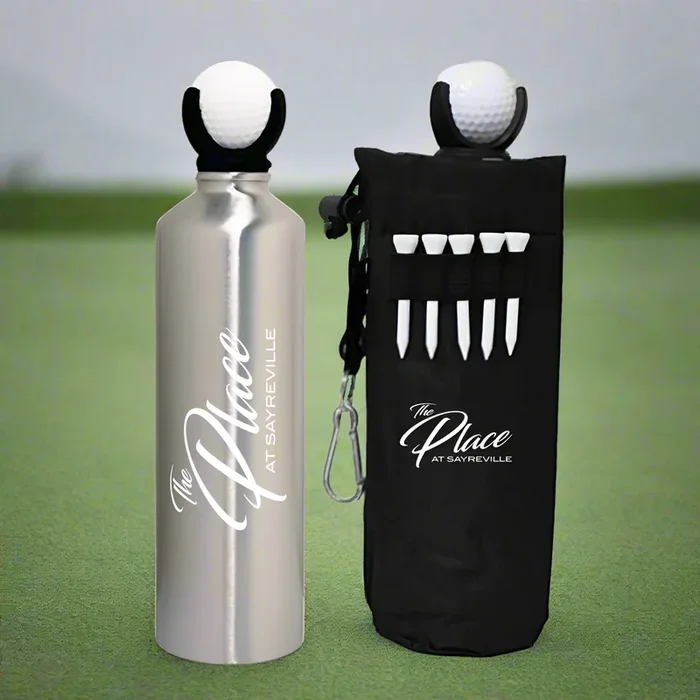 Custom Logo 22 oz Golf Bottle Hydrate Kit