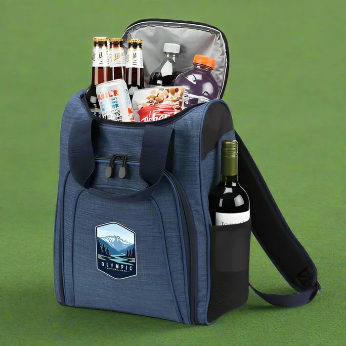 Custom Logo 24-Can Premium Cooler Bag