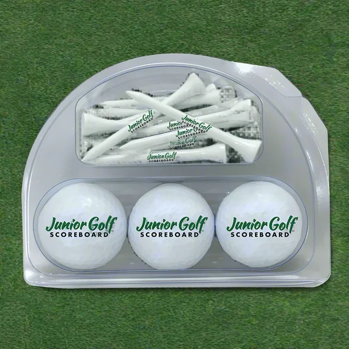 Custom Logo 3-Golf Ball Tournament Pack
