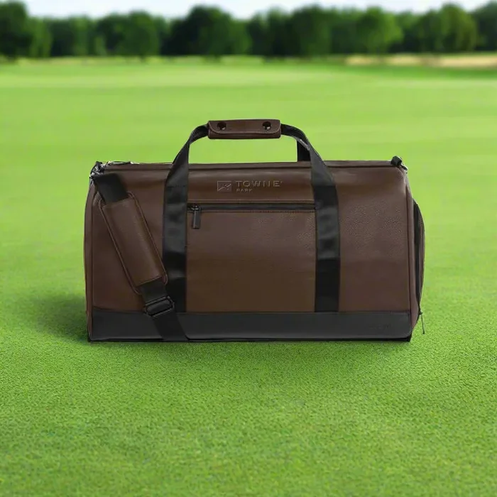 Custom Logo Bugatti Leather Golf Hub Duffel