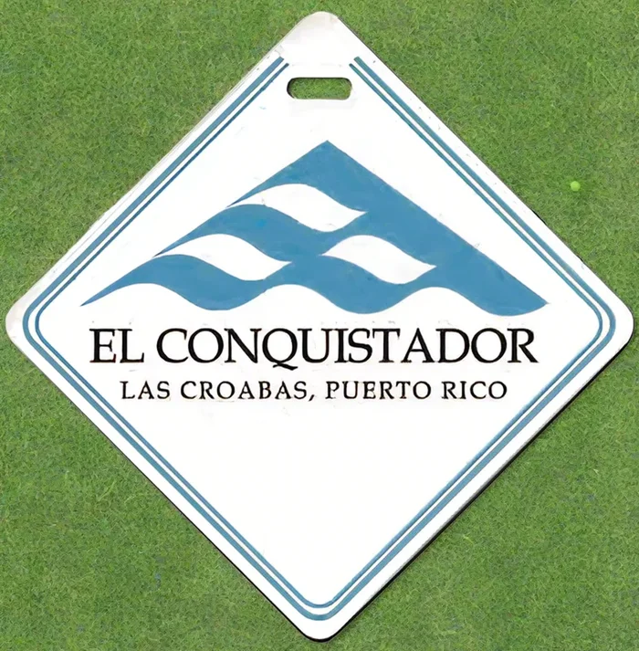 Custom Logo Diamond Shape Resort Bag Tag