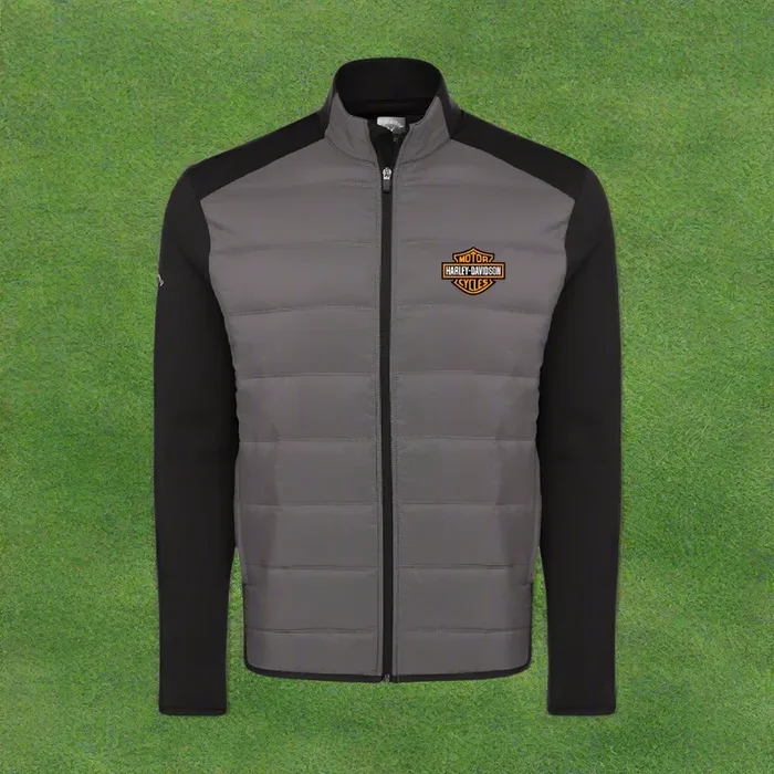 Custom Logo Embroidered Callaway Men’s Ultrasonic Quilted Jacket