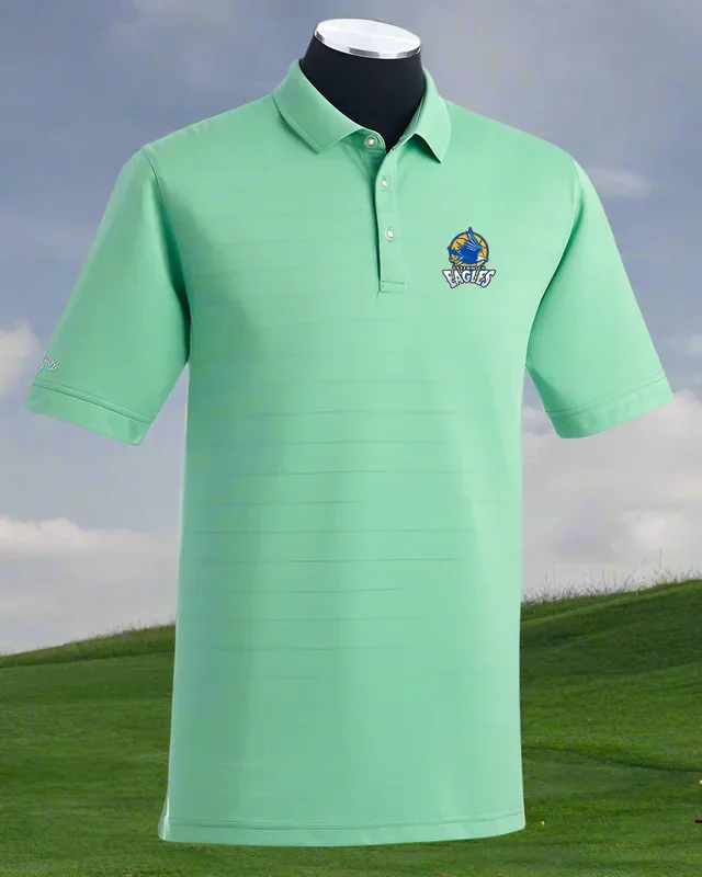 Custom Logo Embroidered Callaway Men’s Ventilated Polo Shirt