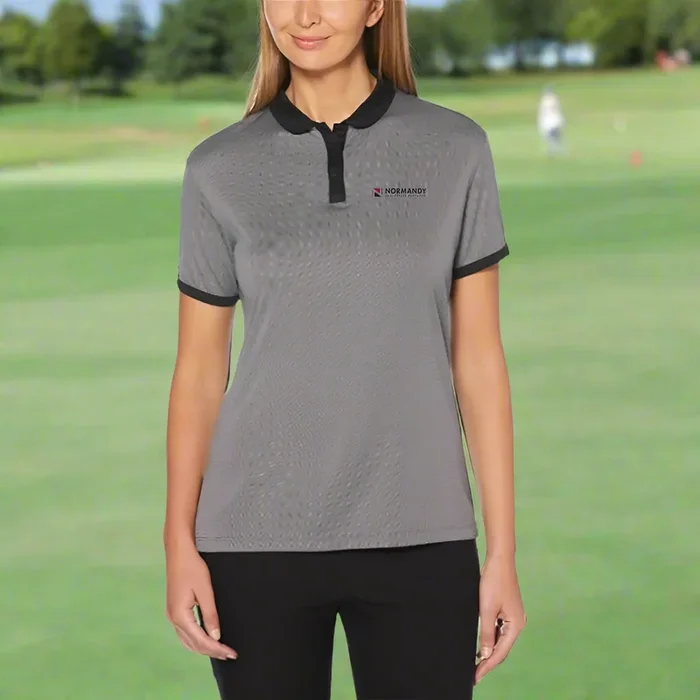 Custom Logo Embroidered Callaway® Ladies’ Oxford Polo Shirt