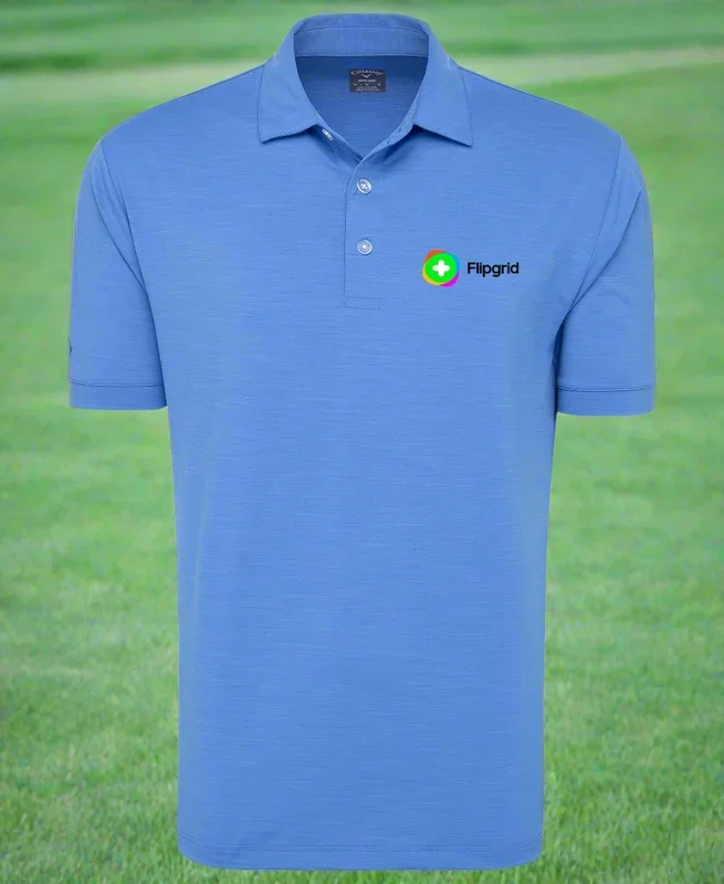 Custom Logo Embroidered Callaway® Men’s Tonal Polo Shirt