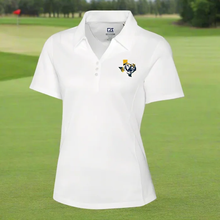 Custom Logo Embroidered Ladies’ Cutter & Buck DryTec Championship Golf Polo Shirt
