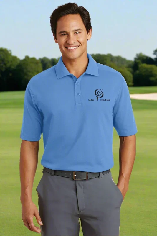Custom Logo Embroidered Nike Mens’ Dri-FIT Pique II Golf Shirt