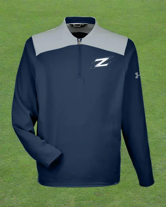 Custom Logo Embroidered Under Armour Men’s Triumph Cage Quarter-Zip Pullover
