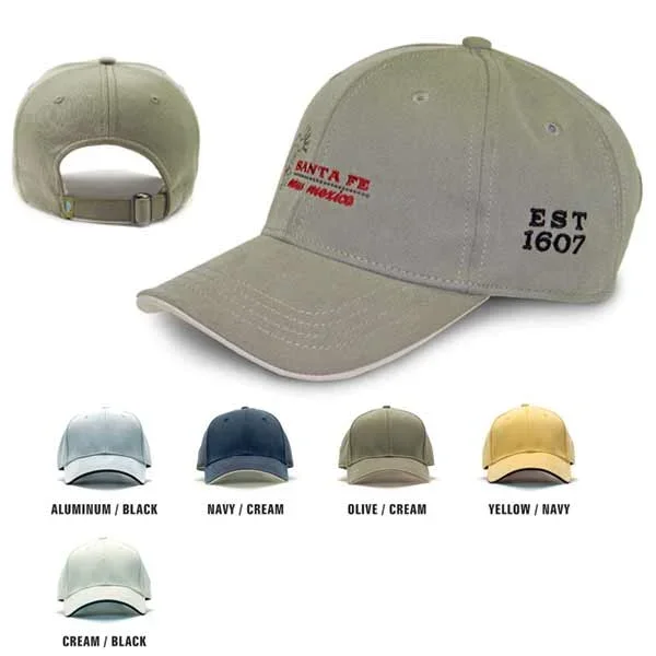 Custom Polynosic Golf Cap Embroidered with Your Logo