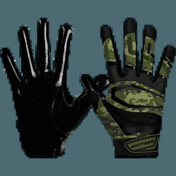 Cutters Rev Pro 3.0 Camo Adult Football Receiver Gloves