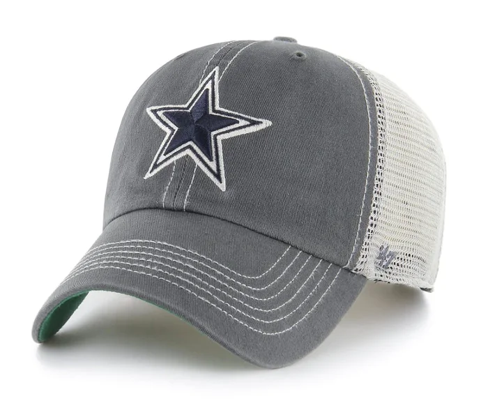 Dallas Cowboys Mens 47 Brand Trawler Clean Up Snapback Hat