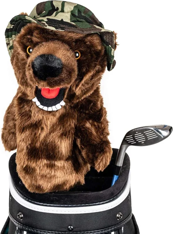 Daphne’s Headcovers Military Bear Driver Headcover