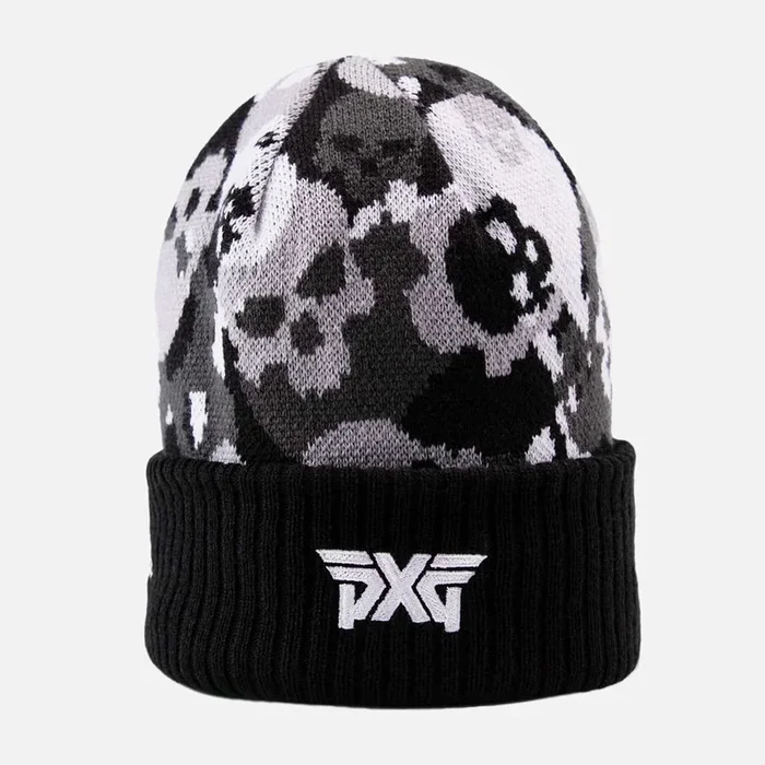 Darkness Skull Camo Cuff Beanie