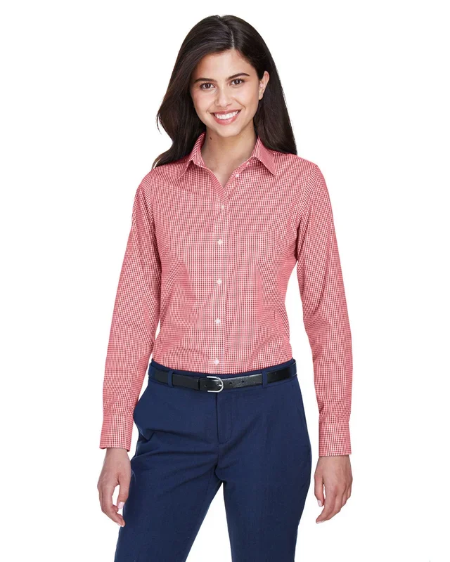 Devon & Jones Ladies’ Crown Woven Collection™ Gingham Check