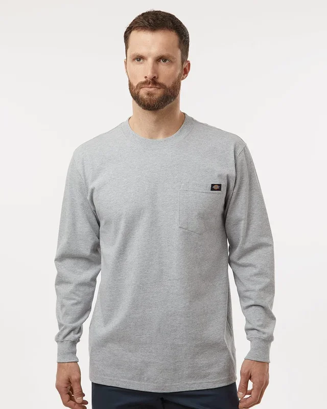 Dickies Men’s Traditional Heavyweight Long Sleeve T-Shirt