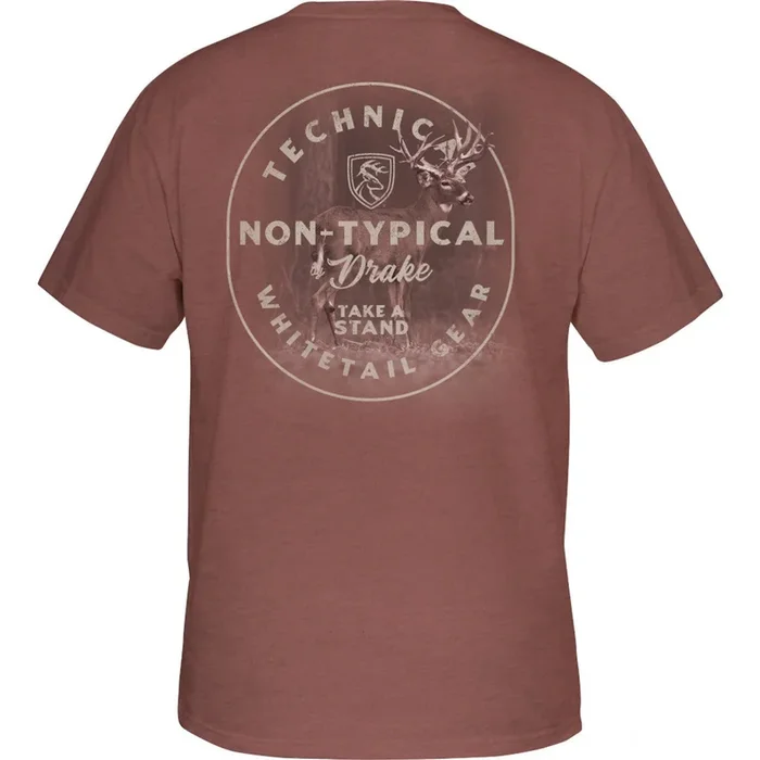 Drake Non Typical Technical Oval Short Sleeve T-Shirt