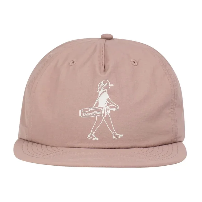 Draw & Fade The Riley Golf Cap RosyBrown – FW25 Women