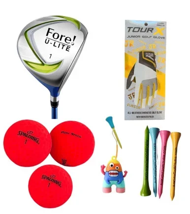 Drive for Show Junior Golf Bundle Ages 6-8 | For Boys and Girls