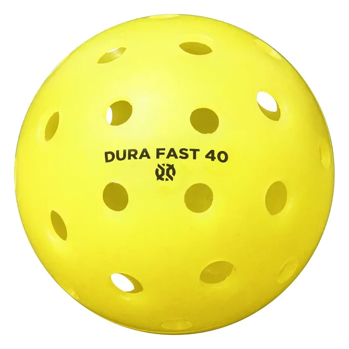 DURA Fast-40 Pickleballs – Yellow – Each