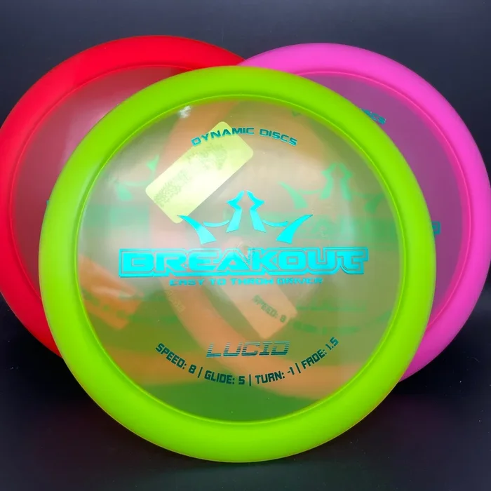 Dynamic Discs Lucid Breakout – stock