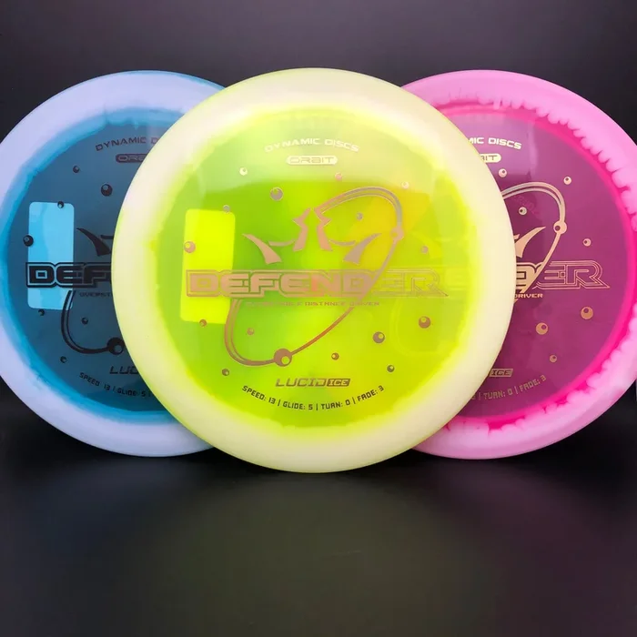 Dynamic Discs Lucid Ice Orbit Defender – Stock Stamp