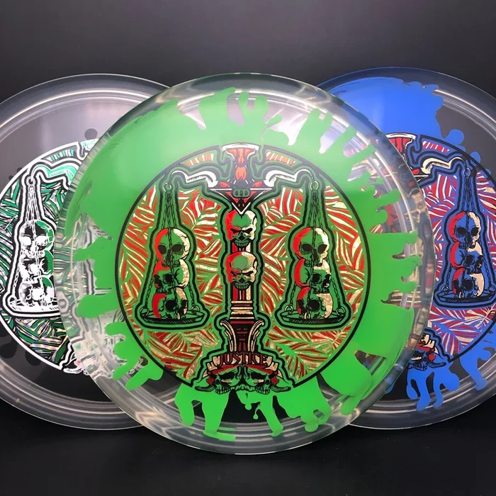 Dynamic Discs Lucid-Ice SplaDDer Justice Scales of Justice 10 Year