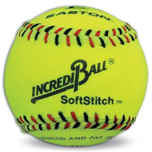 Easton Incredi-Ball Neon SoftStitch 12″ Fastpitch Softball – Dozen