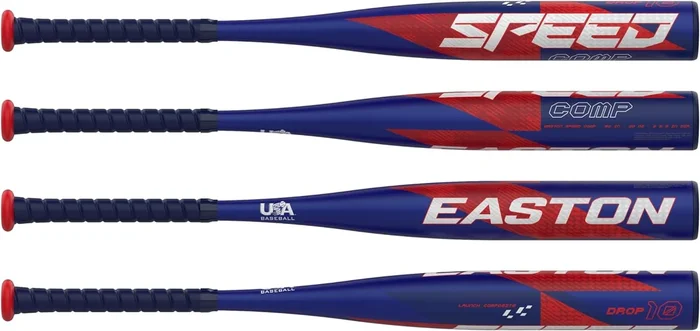 Easton | Speed COMP Baseball Bat | USA | -13 Drop | 2 5/8″ Barrel | 1 Pc. Composite