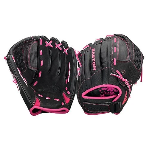 Easton ZFXFP1150-Black/Pink-Left Hand-11.5in Fast Pitch Glove