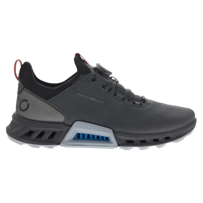 ECCO BIOM C4 BOA GTXS Spikeless Golf Shoes Magnet/Black – 23 Men