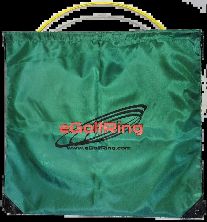 eGolfRing set – YELLOW 1′, 2′, 4′, 8′ with carry bag