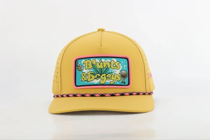 Electric Lettuce Mustard Patch Golf Hat