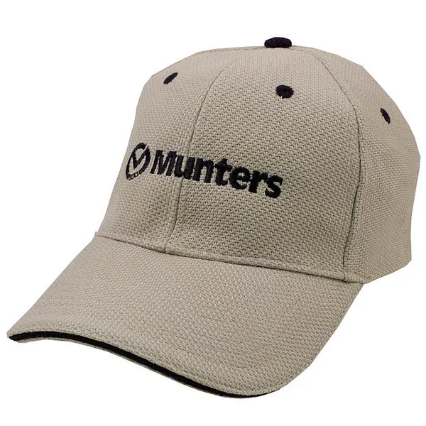 Embroidered Cool Mesh Fitted Cap with Your Logo