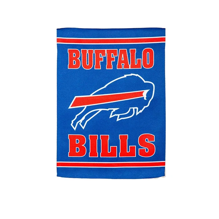Evergreen Buffalo Bills Embossed Suede Flag – GDN Size