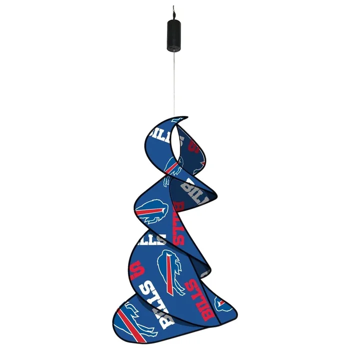 Evergreen Buffalo Bills Flag Banner Wind Twister Spinner Outdoor