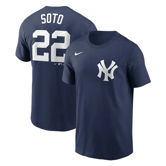 Fanatics Nike Men’s 2024 New York Yankees Juan Soto Plain Jersey Tee