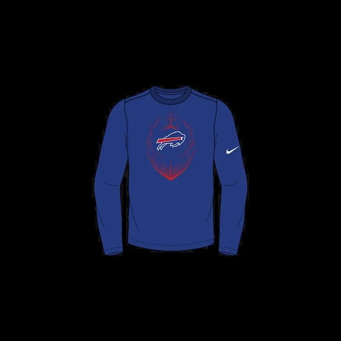 Fanatics Nike Men’s Buffalo Bills Legend Icon Long Sleeve Tee – Royal